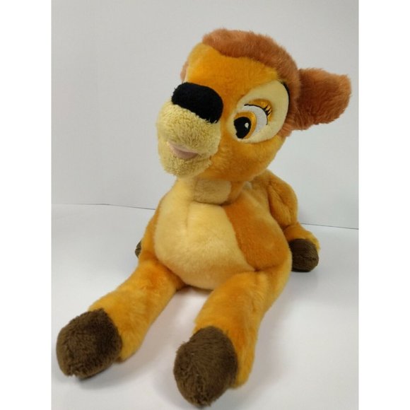 Disney Store Exclusive 13" Bambi Plush Stuffed Animal Soft Cuddle Toy Reindeer - Picture 8 of 11
